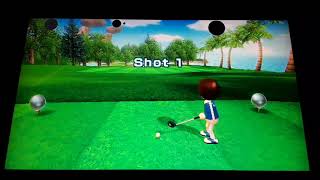 Wii SPorts Resort Golf -19 What The Hell