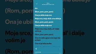 Ona'e - Jala brat &amp; Buba corelli &amp; Coby  #music #muzika #bosna #srbija #jalabrat #balkan #lyrics
