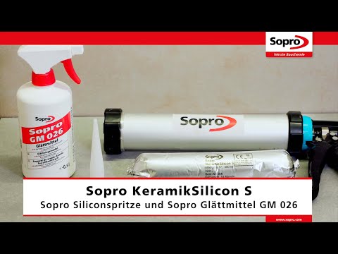 Professionelle Verarbeitung Sopro KeramikSilicon S