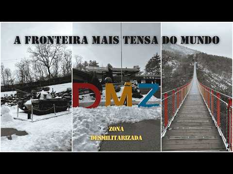 A Fronteira MAIS TENSA do Mundo - Como é visitar a DMZ na Coreia do Sul