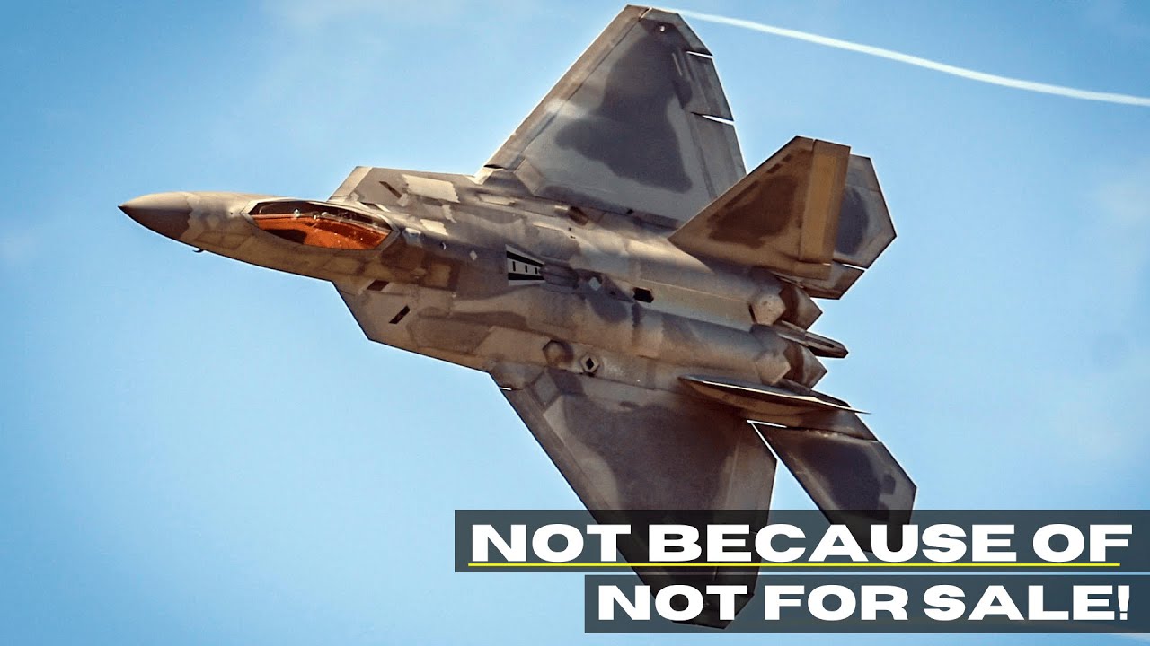 Why Other Countries Can't Fly the F-22 Raptor