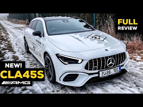 2020 MERCEDES AMG CLA 45 S NEW FULL DRIVE POV Review BRUTAL SOUND 4MATIC+ Shooting Brake
