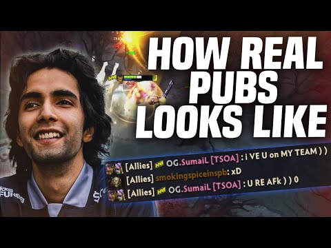 Sumail: The King Shows How Real Dota Pubs Looks Like! (ft. BSJ)