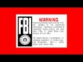 Hanna Barbera FBI Warning Screen 1997 Present DVD Version Alternate Version