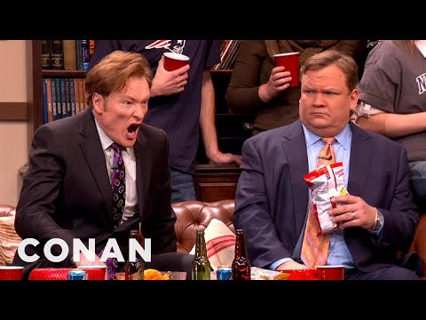 Conan's Super Bowl Party Flashback | CONAN on TBS