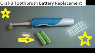 Oral-B Electric toothbrush battery replacement