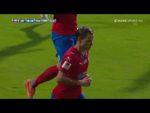 Wede skjuter hårt och högt över i bra läge - TV4 Sport