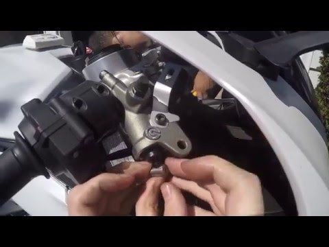 Ducati Panigale CRG Lever Install