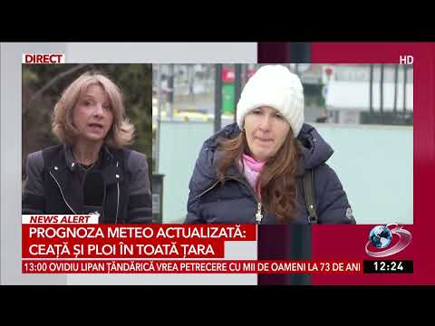 Prognoza meteo actualizată: Ceață și ploi în toată țara