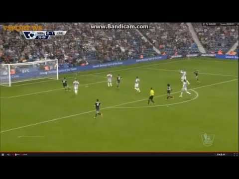 Diego Costa goal. West Bromwich vs Chelsea 0:2  23.08.2015