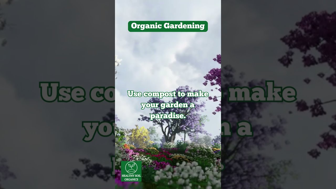 Organic Gardening Tips from Healthy Soil Organics