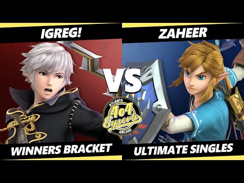 4o4 Smash Night 32 - iGreg! (Robin) Vs. Zaheer (Link) SSBU Ultimate Tournament