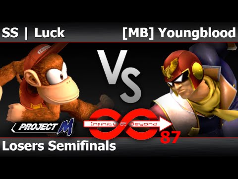IaB! 87 PM - SS | Luck (Diddy) vs [MB] Youngblood (C Falcon) - Losers Semifinals