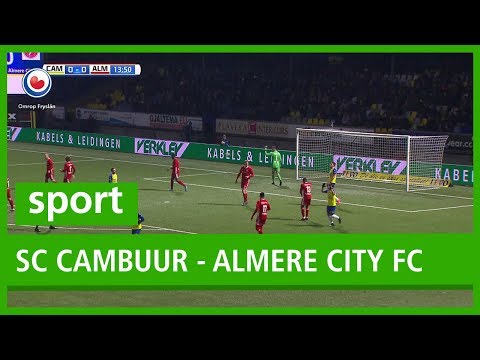 VOETBAL: Samenvatting SC Cambuur - Almere City FC