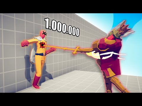 1.000.000 DAMAGE KING SWORD vs UNITS - TABS | Totally Accurate Battle Simulator 2023