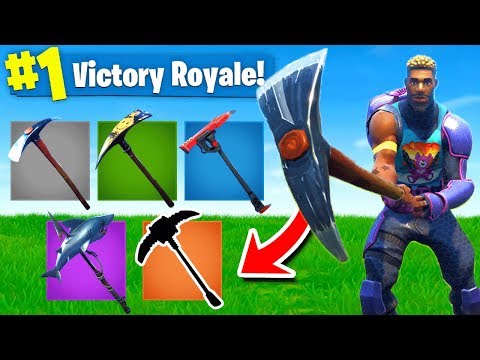 The *RANDOM* PICKAXE CHALLENGE In Fortnite Battle Royale!
