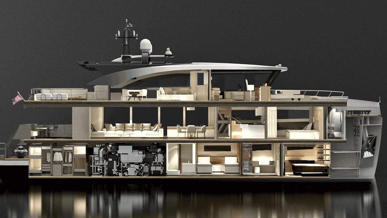 Superyacht Tour: Lazzara UHV 87
