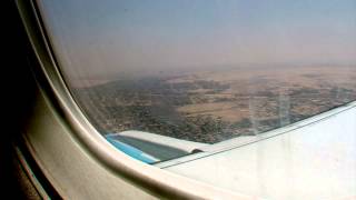 preview picture of video 'Final Approach and Landing at Cairo International  Embraer 170'