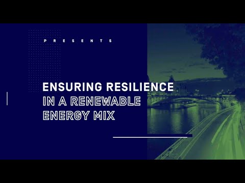 2020 Conference of Paris - Ensuring Resilience Renewable Energy Mix