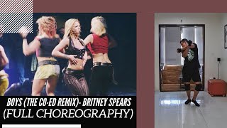 Boys (The Co-Ed Remix) - Britney Spears (Full choreography)