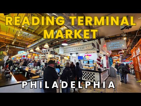 Exploring Reading Terminal Market Philadelphia Full Tour