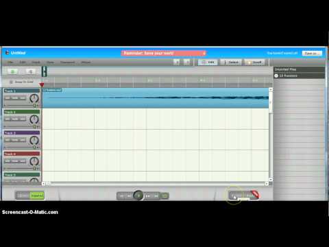 How to embed an audio file in PBworks using Aviary