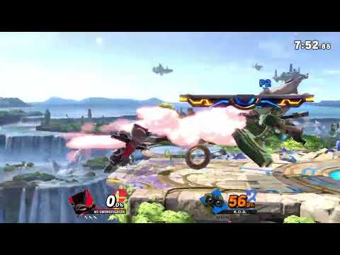 SSBU - Mii Swordfighter - Danklin lock + ETKnight special combo???