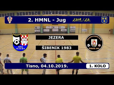 2.HMNL-JUG, 1. KOLO: JEZERA - ŠIBENIK 1983, TISNO 04.10.2019.