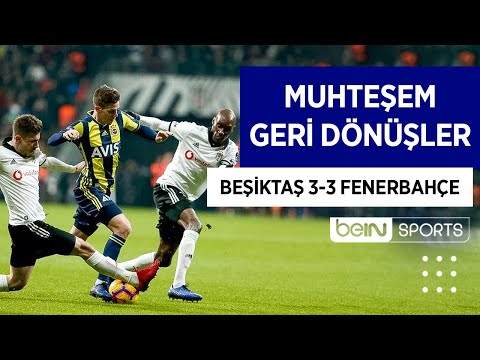 Beşiktaş 3-3 Fenerbahçe MAÇ ÖZETİ | Spor Toto Süper Lig - 2018/19 Sezonu 23. Hafta Maçı