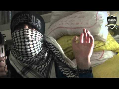 قصيدة بعنوان عذراً إنها الحرب يلقيها أحد مقاتلي لواء توحيد العاصمة في حي برزة