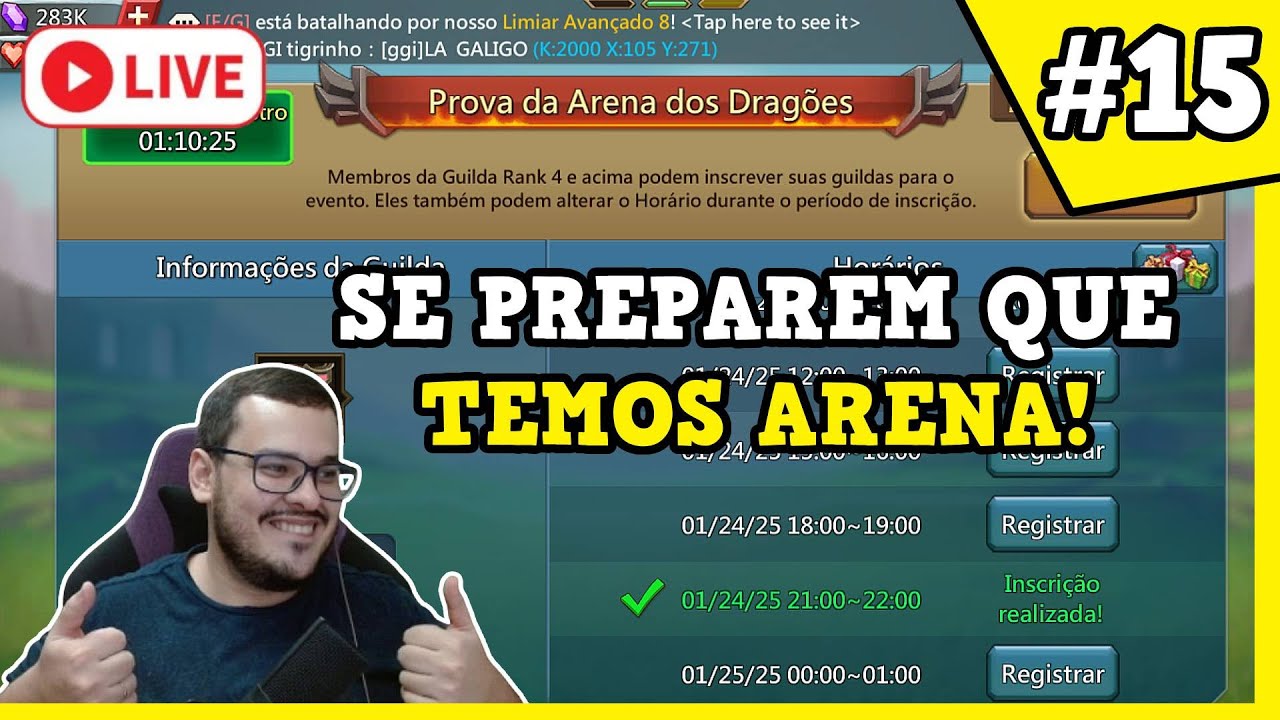 🔴LORDS DO ZERO - SEM PATROCÍNIO DA IGG! #23 Lords Mobile