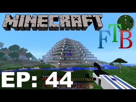 FTB Minecraft EP44 - Making An Advanced Nano Chest Plate