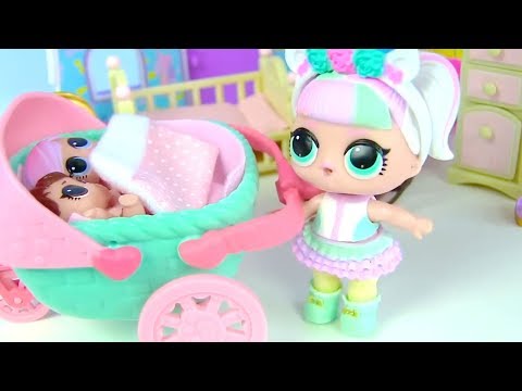 Куклы Лол Сюрприз! Весенняя прогулка с малышами! Мультик Lol Surprise Dolls Видео для детей