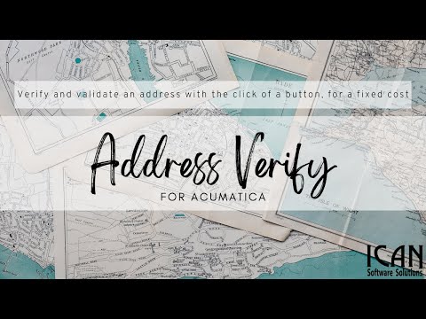 Demo of Address Verify