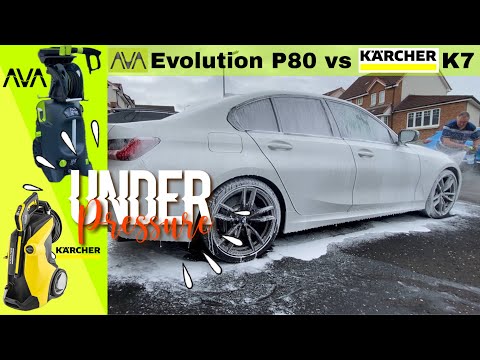 Karcher K7 vs AVA Evolution P80 Shocking Results!! #pressurewashing 