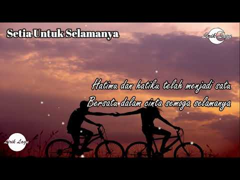 TAK BOSAN-BOSAN AKU MEMANDANGMU (SETIA UNTUK SELAMANYA) - APRILIAN & FAUZANA (LIRIK) VIRAL TIKTOK