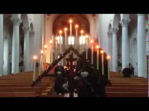 br Andrew extinguishes the presentation candles.MOV