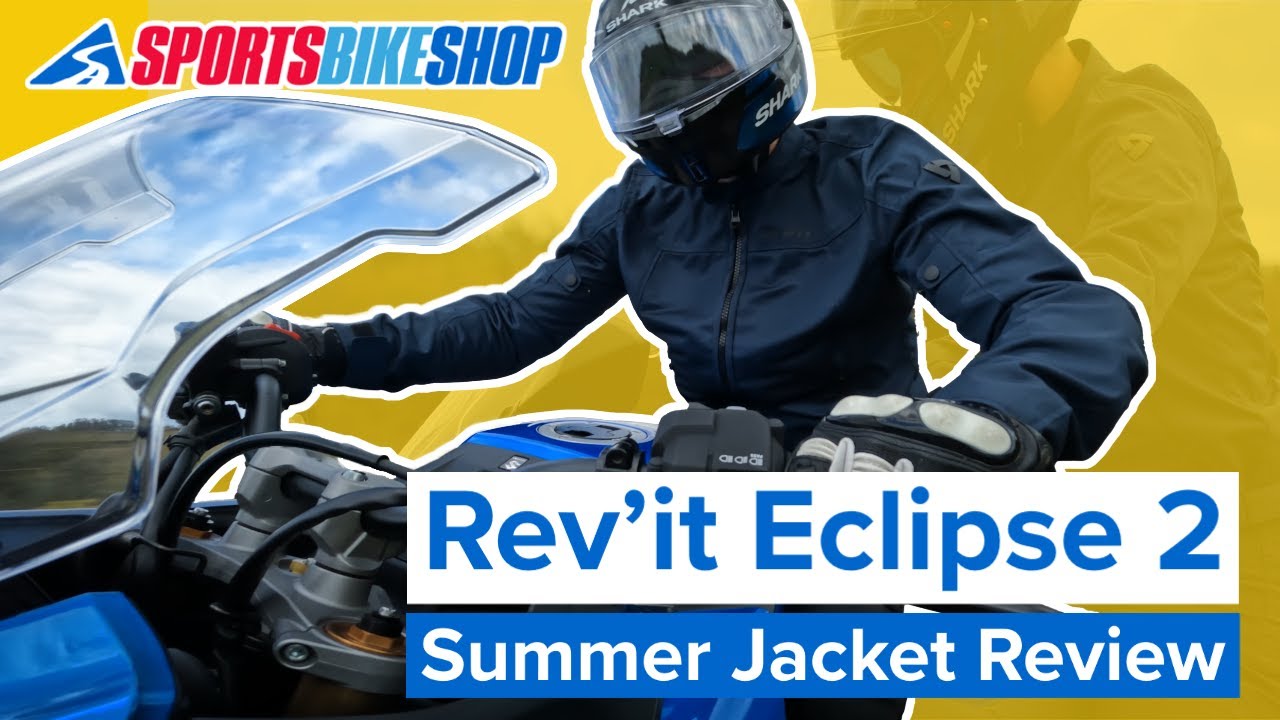 Rev'it Eclipse 2 Textile Jacket - Black Video