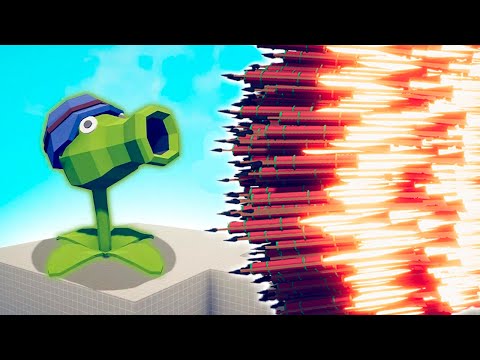 PEA SHOOTER vs EVERY GOD - TABS | Totally Accurate Battle Simulator 2024