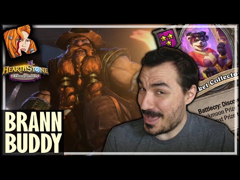 BRANNING BUDDIES IS INSANE! - Hearthstone Battlegrounds