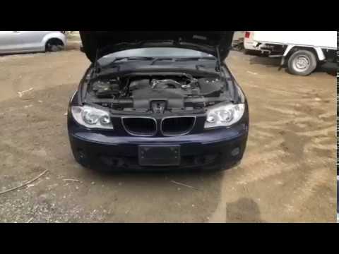 Превью видео о Автомобиль на запчасти BMW 1 Series 2006 года во Владивостоке.