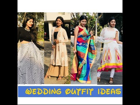 WEDDING OUTFIT IDEAS #INDIAN ETHNIC WEIDDNG OUTFIT IDEAS BY MAHI
