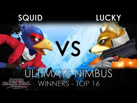 Ultimate Nimbus - PS | Squid (Falco) VS DIG | Lucky (Fox) - SSBM Winners Top 16