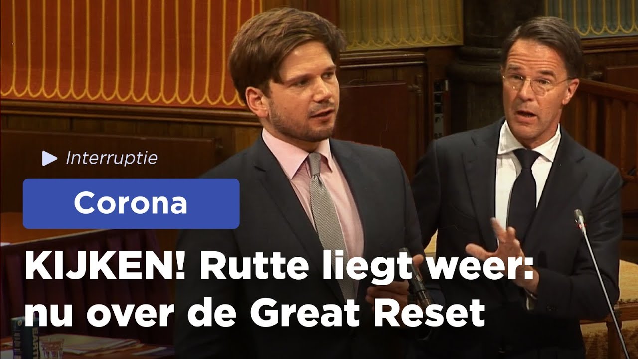 KIJKEN! Gideon van Meijeren ontmaskert LEUGENAAR Rutte!