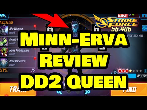 Character Review - Minn-Erva - Marvel Strike Force - MSF