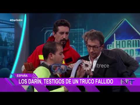 Ricardo y el "Chino" Darín pasaron un mal momento en un programa de España