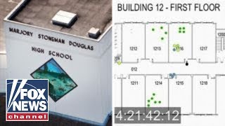 Chilling animation: Parkland shooter's movements in school