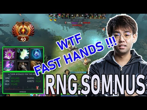 RNG.SOMNUS [ WINDRANGER ] WTF FAST HAND SOMNUS DOTA 2