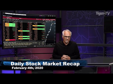 February 4th, Daily Stock Market Recap with Tom O'Brien - 2020