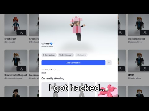 my account got hacked..